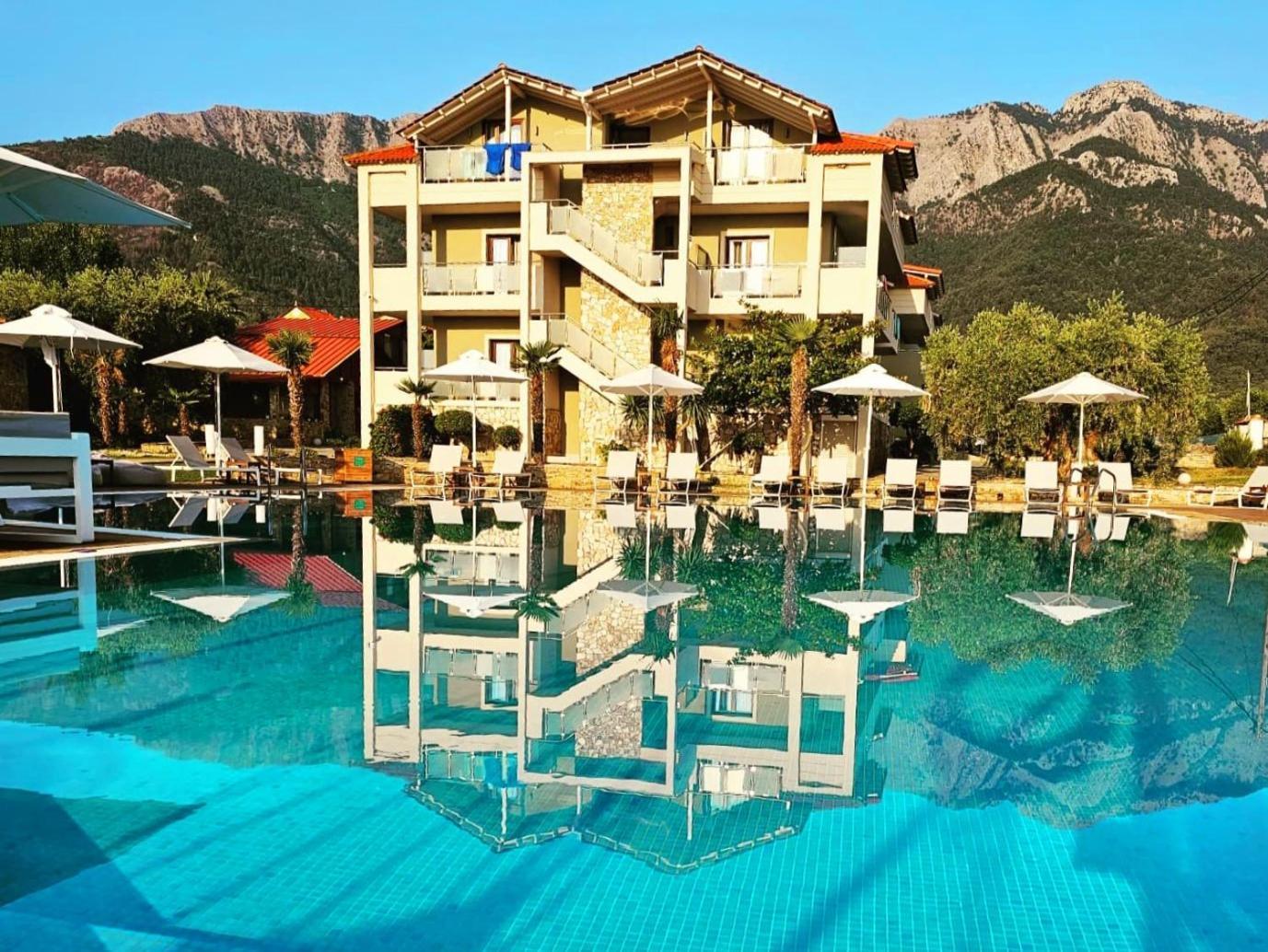 Korina Hotel Skala Potamia  Buitenkant foto